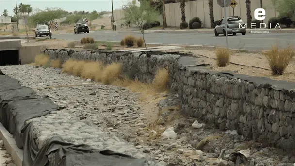 Vecinos de Hermosillo critican falta de utilidad y abandono tras obras en canal San Antonio