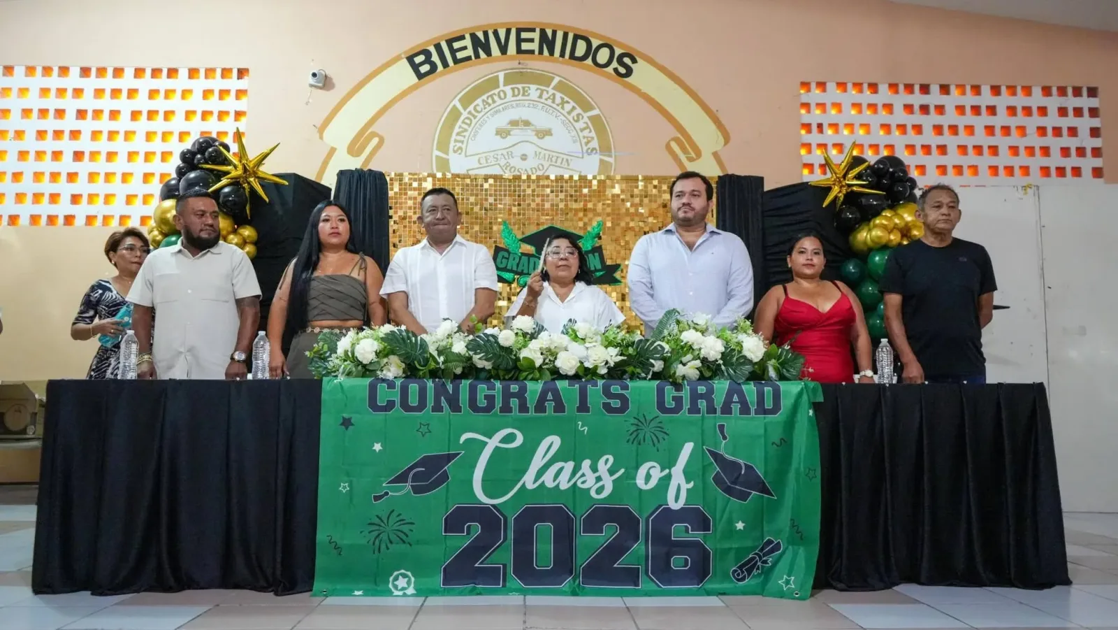 Vicente Franco Reyes participa en graduación de Telesecundaria Ramón Bravo Prieto
