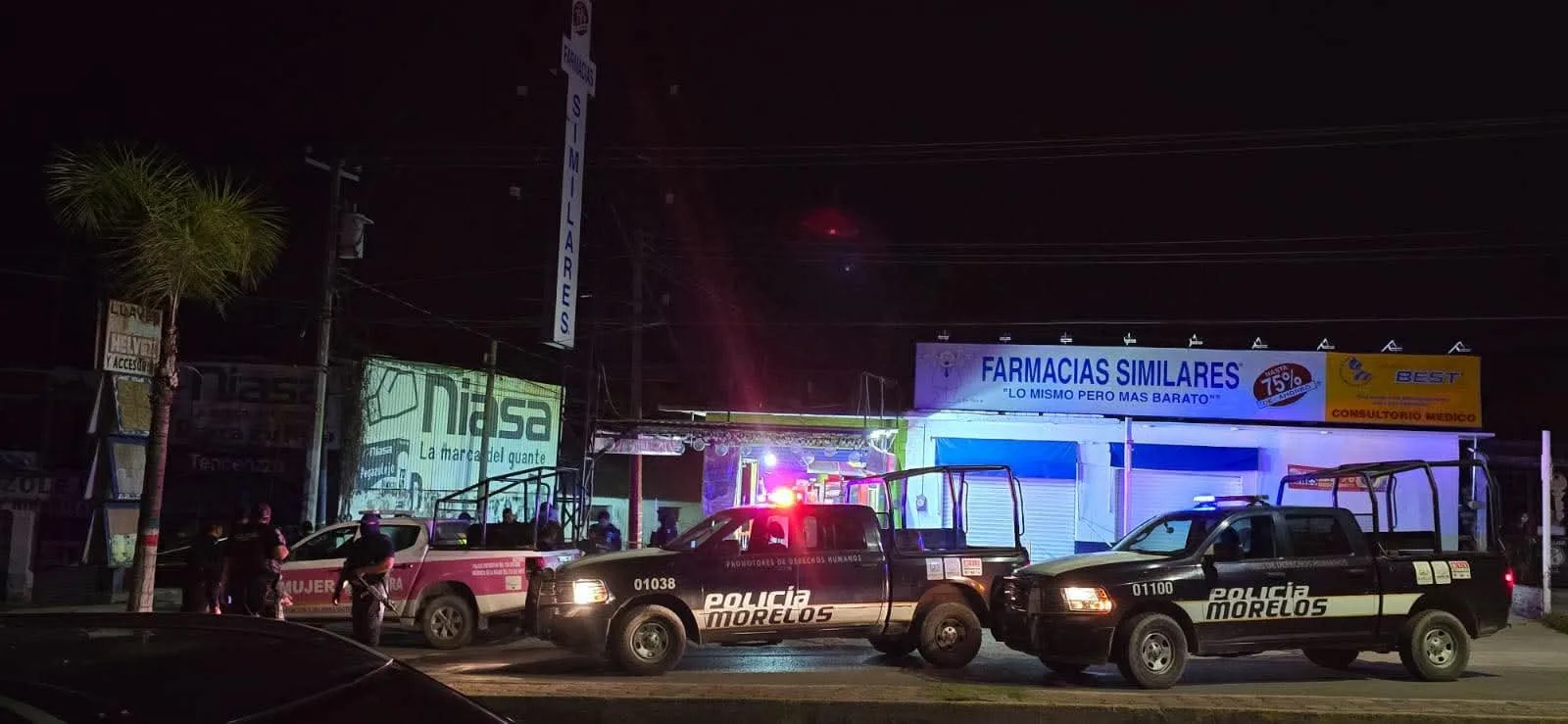 Violencia en Morelos deja cuatro muertos y un herido en ataques en varios municipios