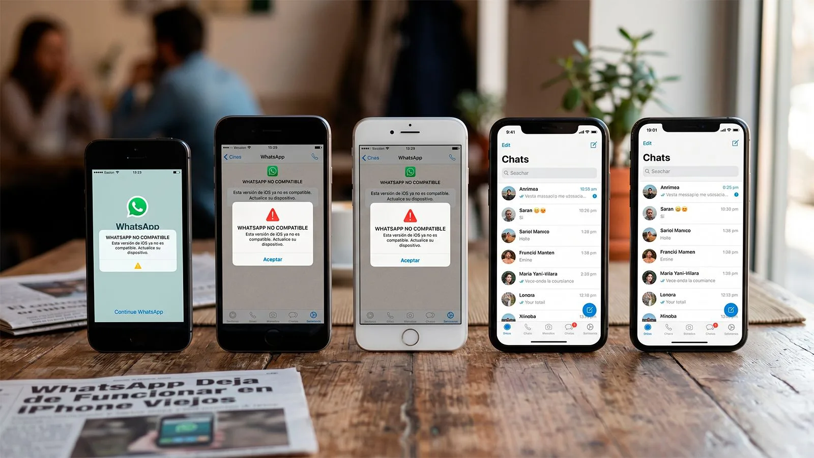 WhatsApp dejará de funcionar en iPhones con versiones antiguas de iOS desde noviembre