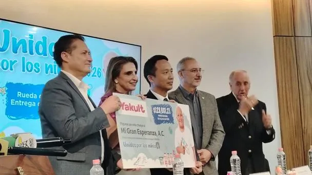 Yakult recauda más de 257 mil pesos para apoyar a niños en hospitales y asociaciones