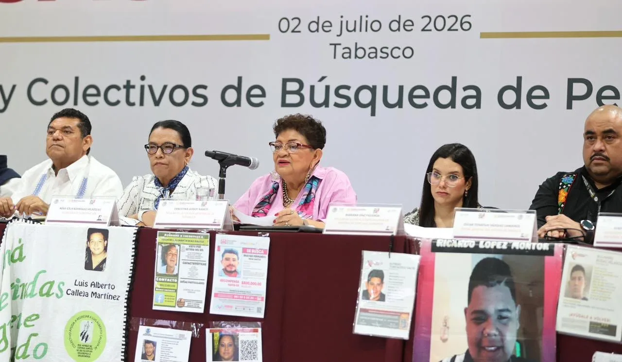 Autoridades federales y estatales refuerzan búsqueda de personas desaparecidas en el sureste