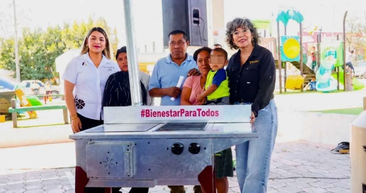 Bienestar Tamaulipas impulsa estufas híbridas para mejorar hogares rurales
