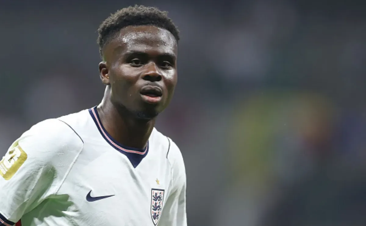 Bukayo Saka será suplente en el duelo de cuartos del Mundial 2026 entre Noruega e Inglaterra