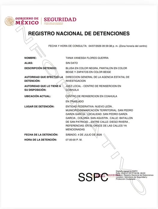 Detienen en Nuevo León a exalcaldesa por presunto peculado y corrupción