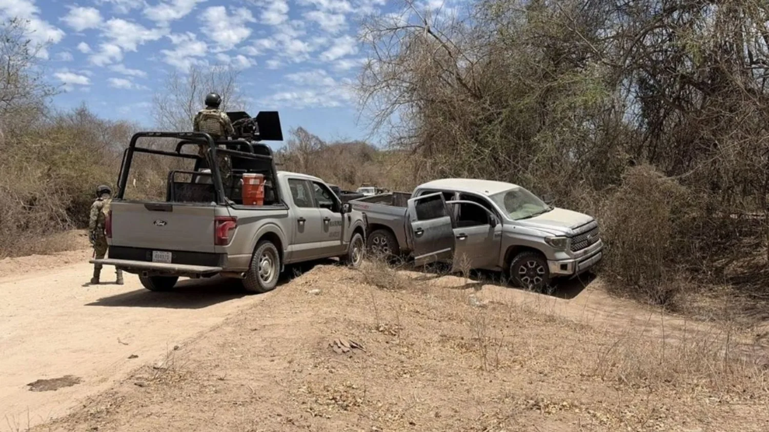 Enfrentamientos en Sinaloa dejan un marino muerto y varios detenidos vinculados a Los Chapitos