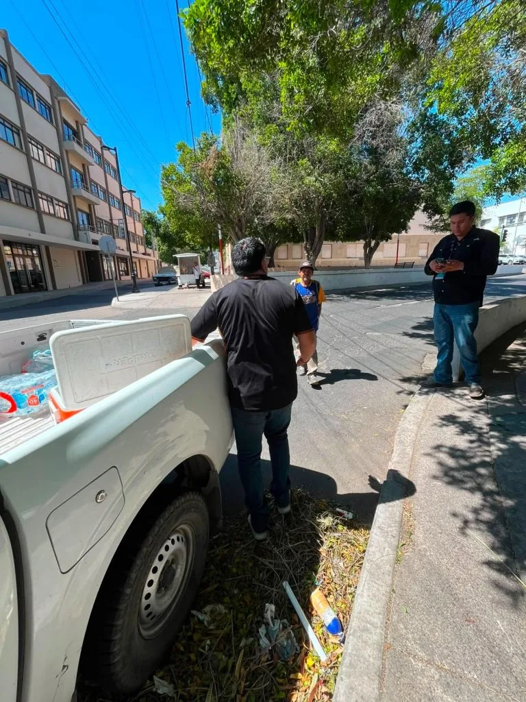 Hermosillo activa puntos de hidratación ante ola de calor extremo