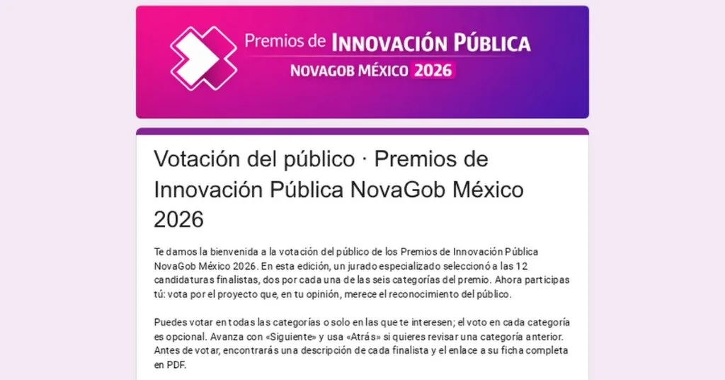 Hermosillo compite en Premios NovaGob México con proyectos de presupuesto participativo y monitoreo ambiental