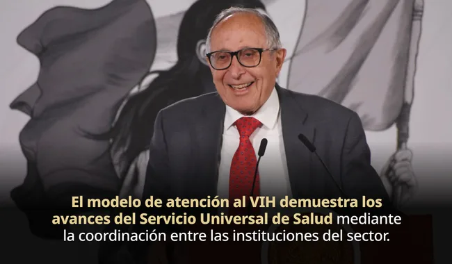 México asegura acceso gratuito y continuo para prevención, diagnóstico y tratamiento del VIH