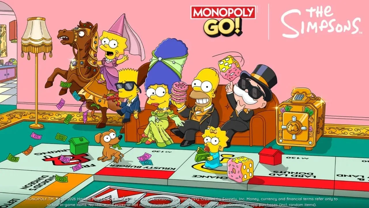Monopoly Go y Los Simpson: la alianza que redefine las colaboraciones entre marcas