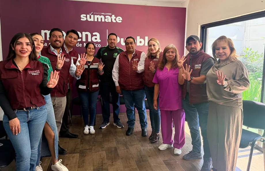 Morena Puebla fortalece su vínculo con la militancia a través de “Martes de Unidad en Movimiento