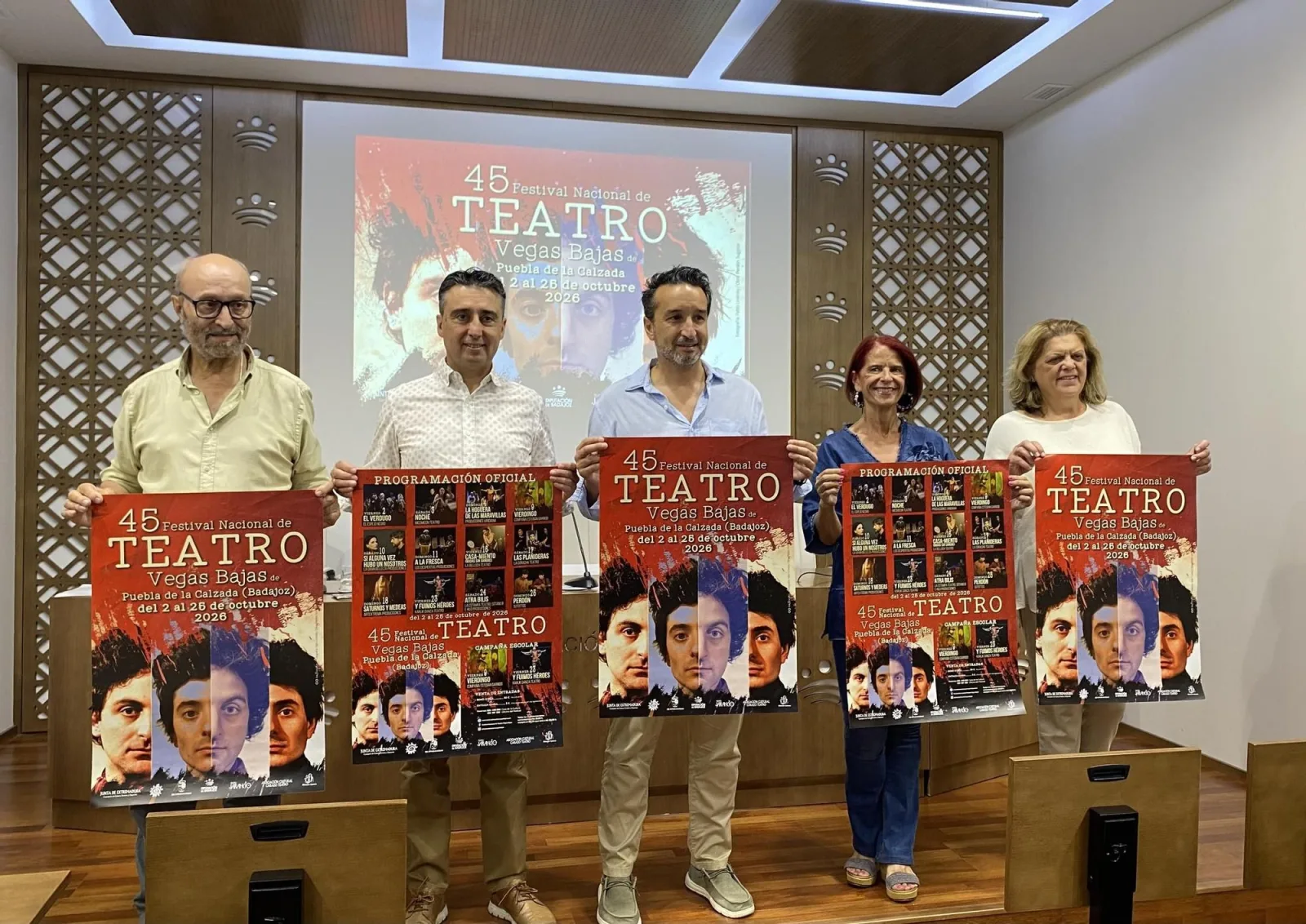 Puebla de la Calzada se prepara para el Festival Nacional de Teatro Vegas Bajas con amplia oferta cultural