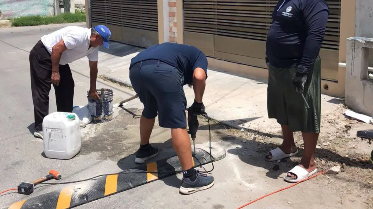 Refuerzan la seguridad vial en Chicxulub Puerto con nuevas medidas de control