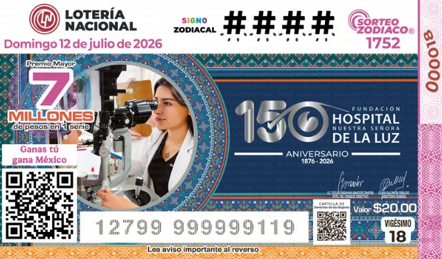 Sorteo Zodiaco 1752 de la Lotería Nacional entrega premio mayor y múltiples reconocimientos