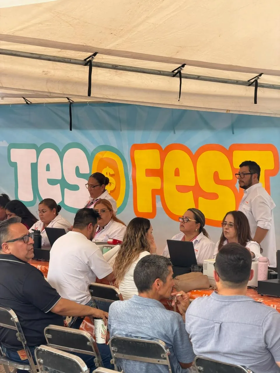 Tesofest en San Pedro El Saucito impulsa la regularización de pagos con amplia participación ciudadana