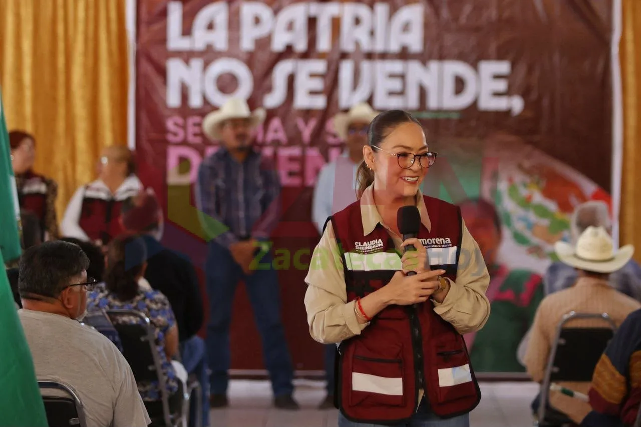 Vero Díaz llama a consolidar la Cuarta Transformación y defender los derechos sociales en Zacatecas