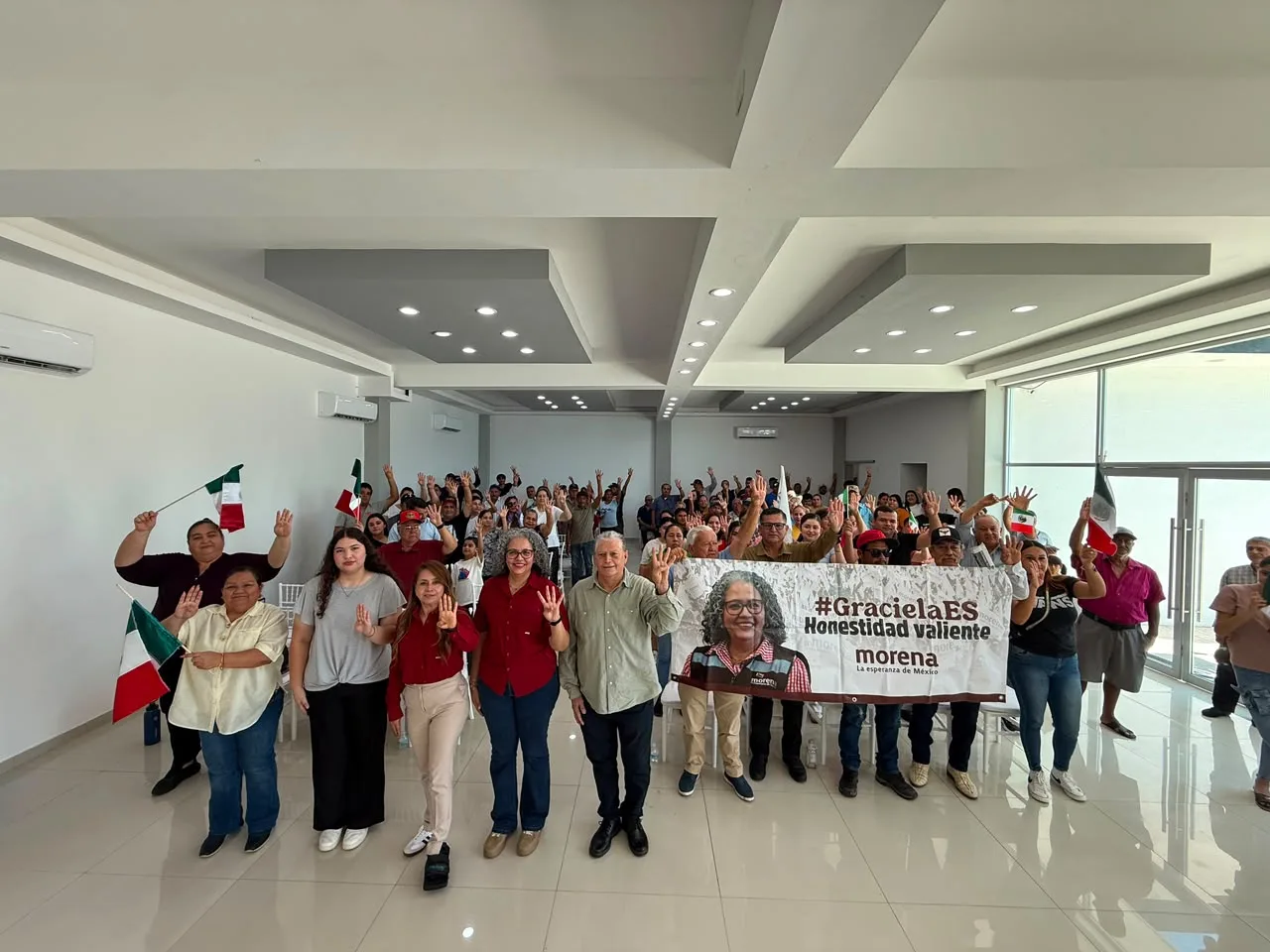 Graciela Domínguez impulsa unidad y organización en Elota como base para la Cuarta Transformación