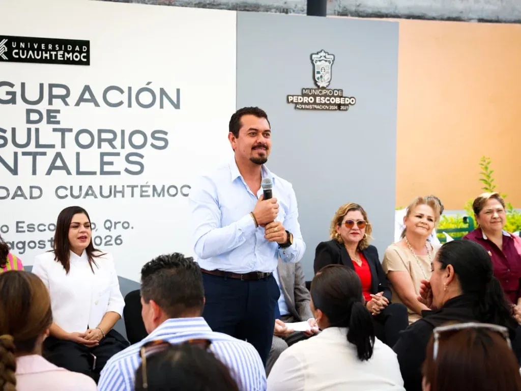 Inauguran clínica dental gratuita en Pedro Escobedo para mejorar salud bucal comunitaria