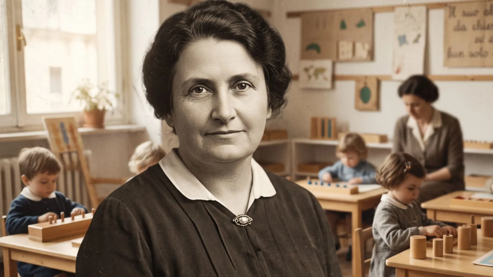 María Montessori y la autonomía infantil: el impulso natural de liberarse del adulto