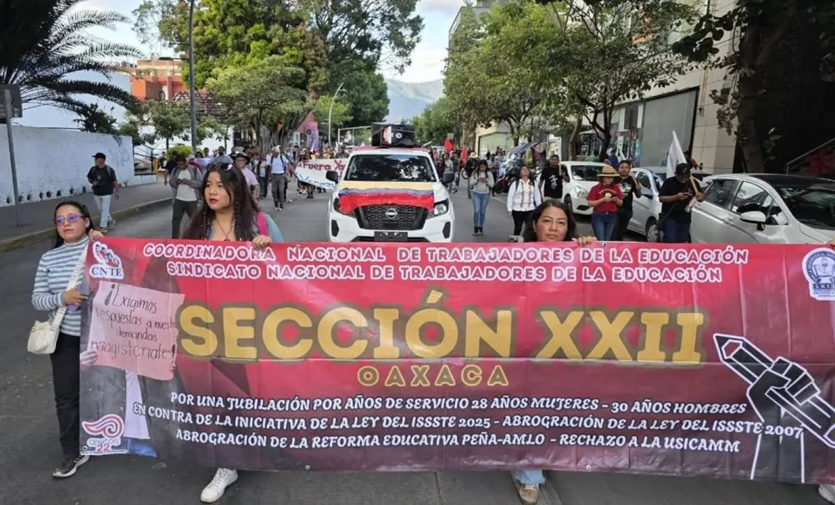 Sección 22 denuncia cortes de electricidad que perjudican la educación en escuelas de Oaxaca