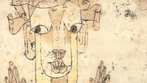 Angelus Novus (1920) de Paul Klee